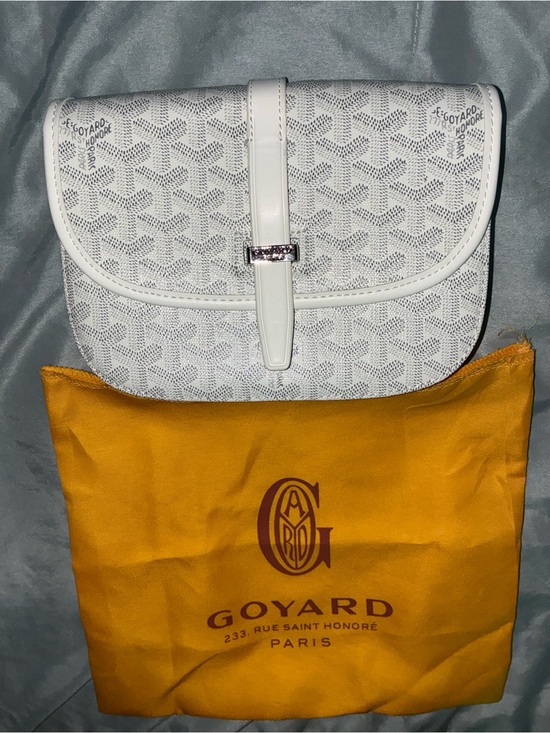 Goyard Handbags - Goyard White Saint Honore Small Crossbody Bag